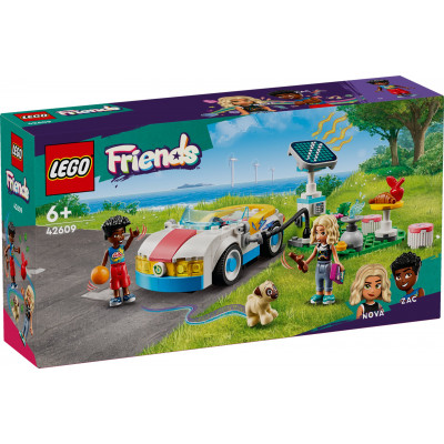LEGO Friends – Elektromobil a nabíjacia stanica